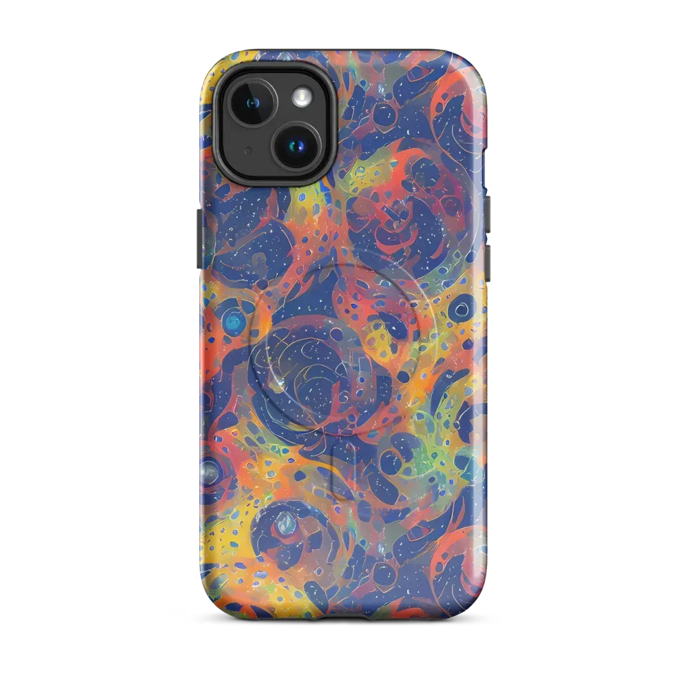 Amoeba Aurora on MagSafe Tough Case for iPhone® — Front
