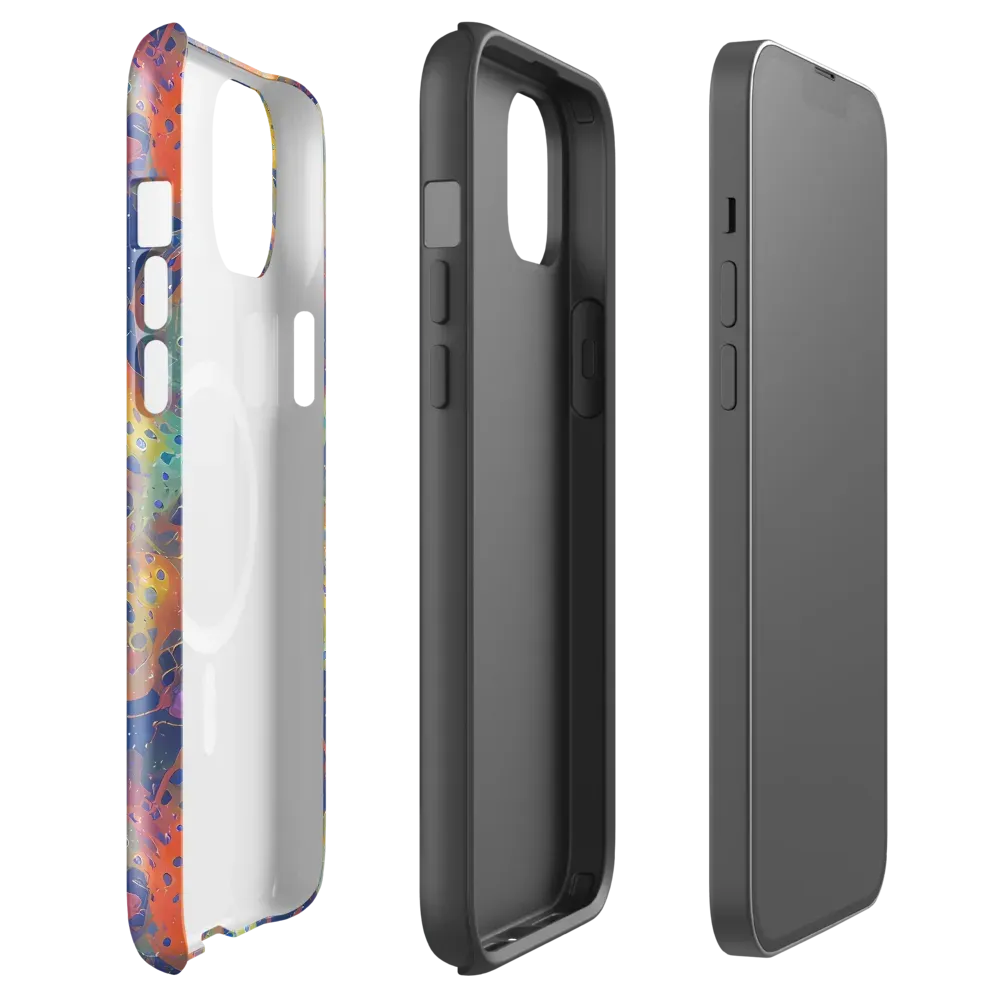 Amoeba Aurora on MagSafe Tough Case for iPhone® — Front