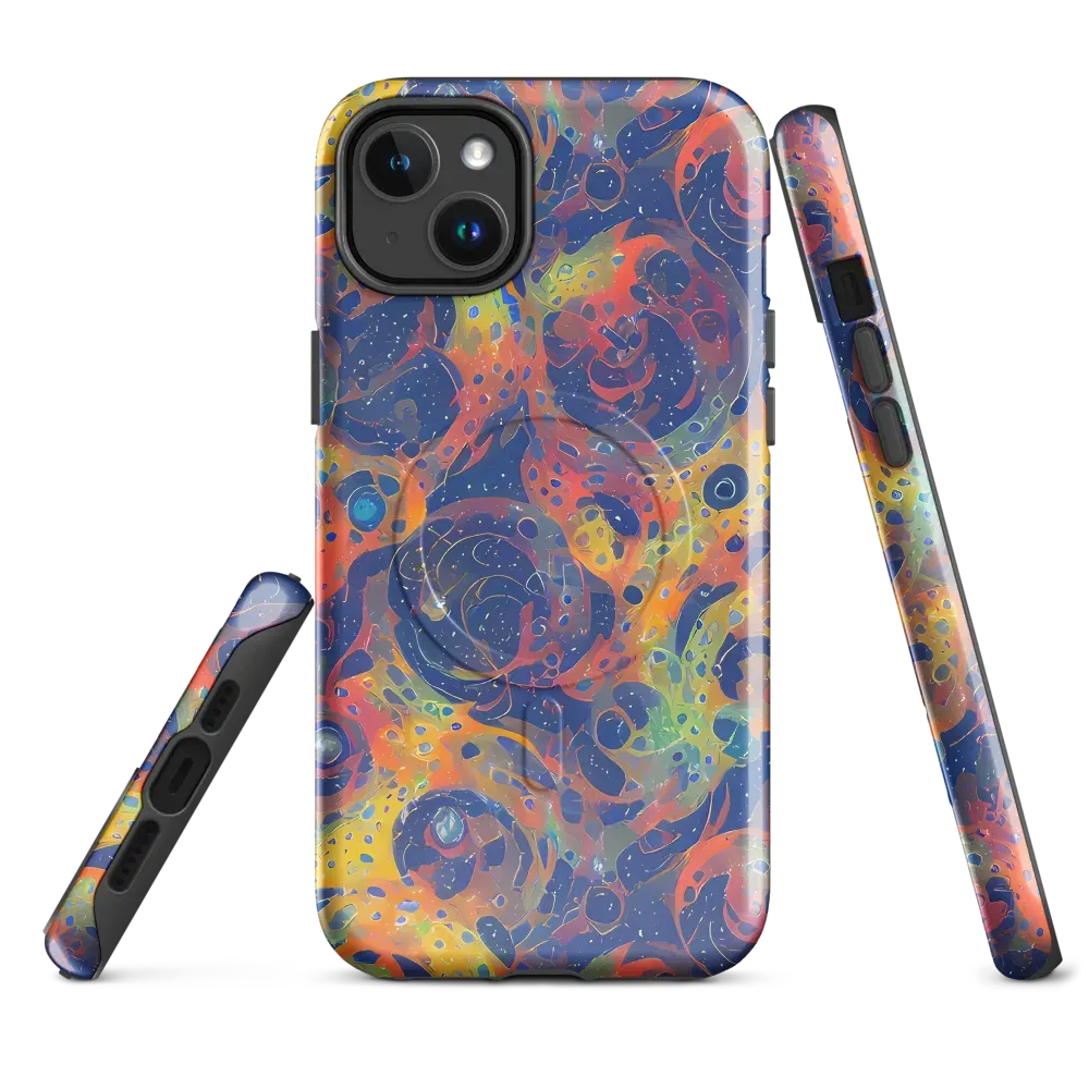 Amoeba Aurora on MagSafe Tough Case for iPhone® — Front