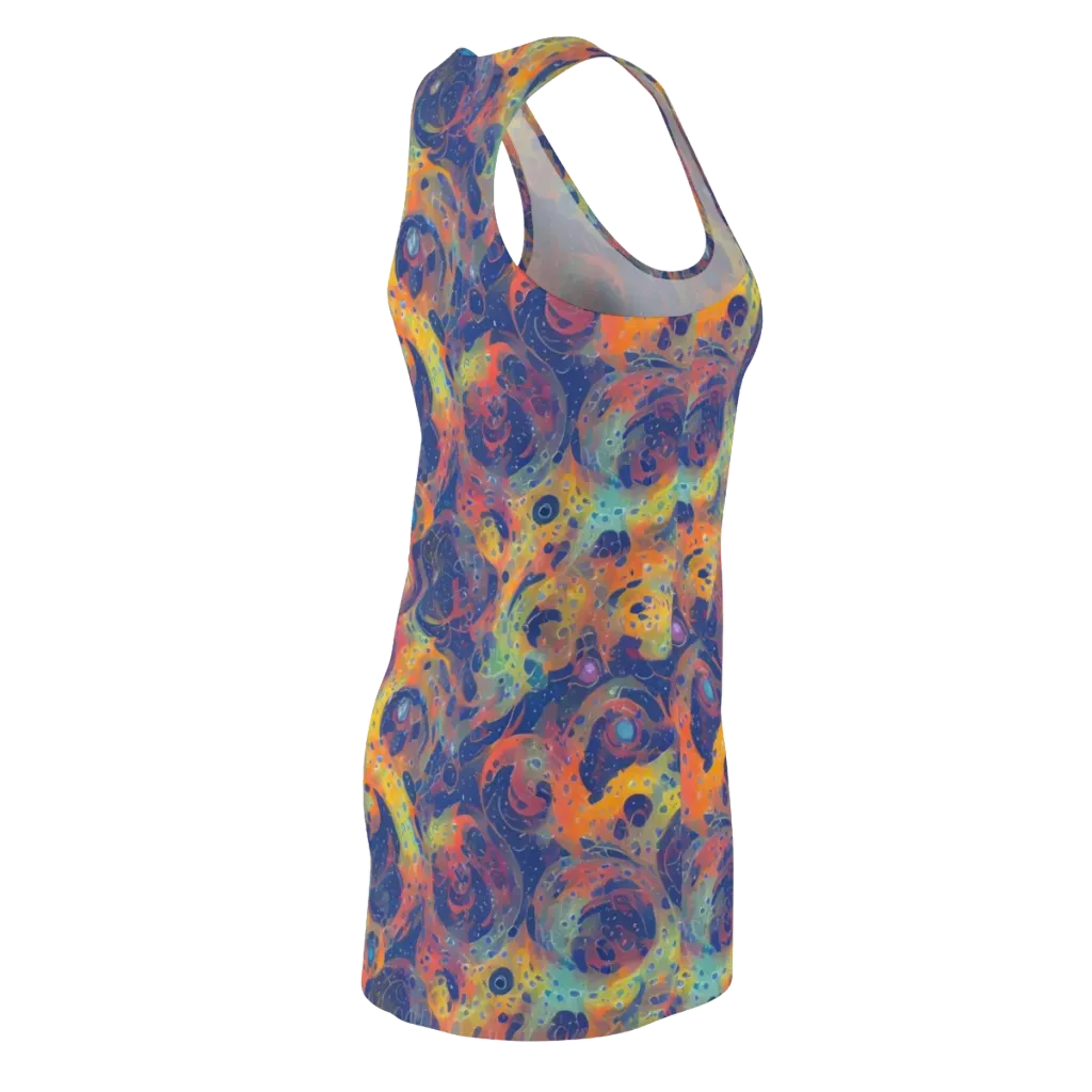 Amoeba Aurora on Racerback Dress — Back Side