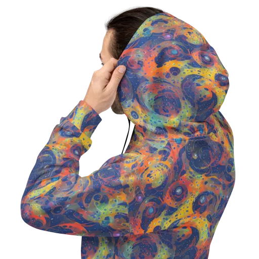 Amoeba Aurora on a Hoodie