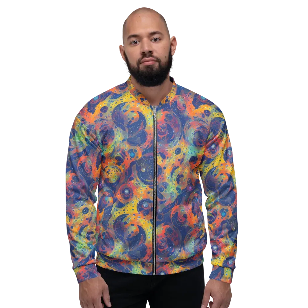 Amoeba Aurora on Bomber Jacket — Front