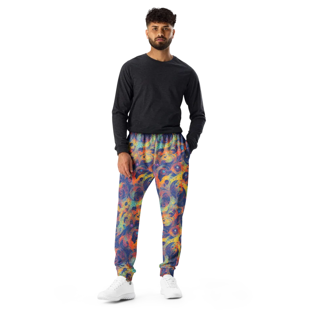 Amoeba Aurora on Men's Joggers — Front