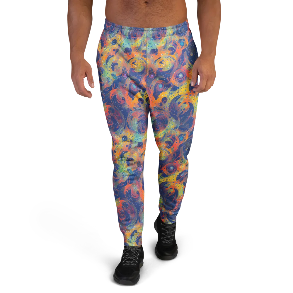 Amoeba Aurora on Men's Joggers — Front
