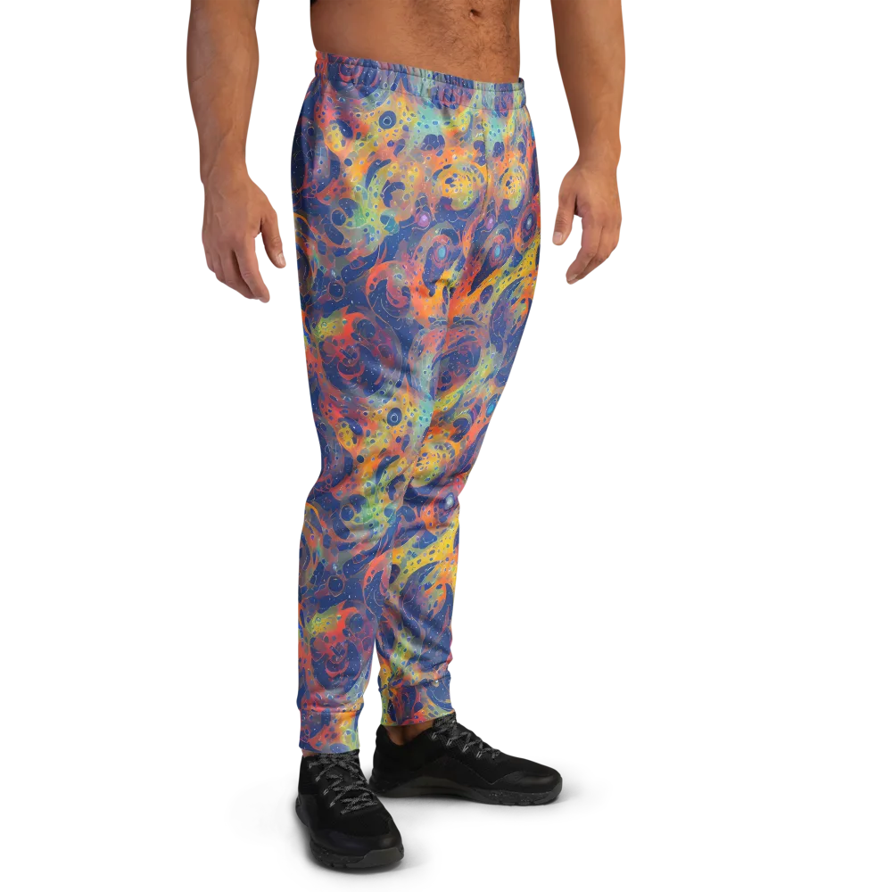 Amoeba Aurora on Men's Joggers — Right