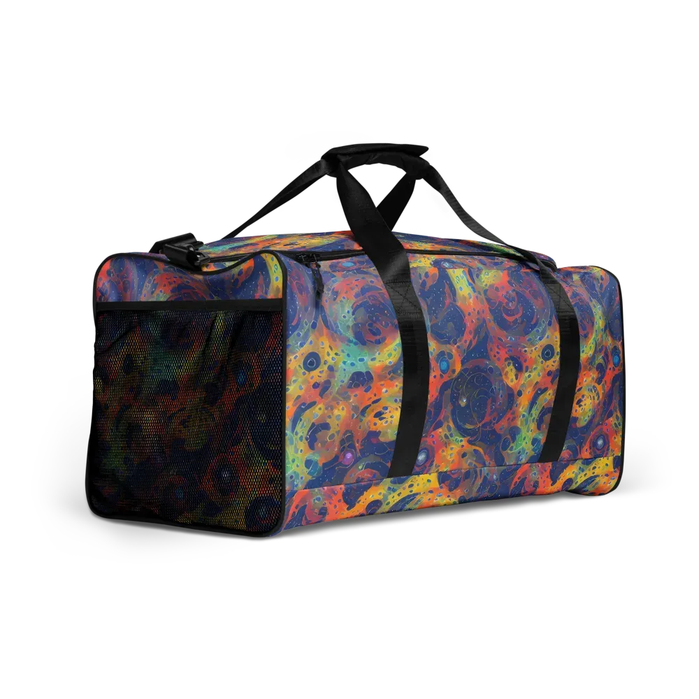 Amoeba Aurora on Duffle Bag — Right Front