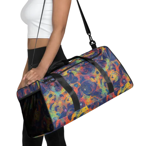 Amoeba Aurora on a Duffle Bag