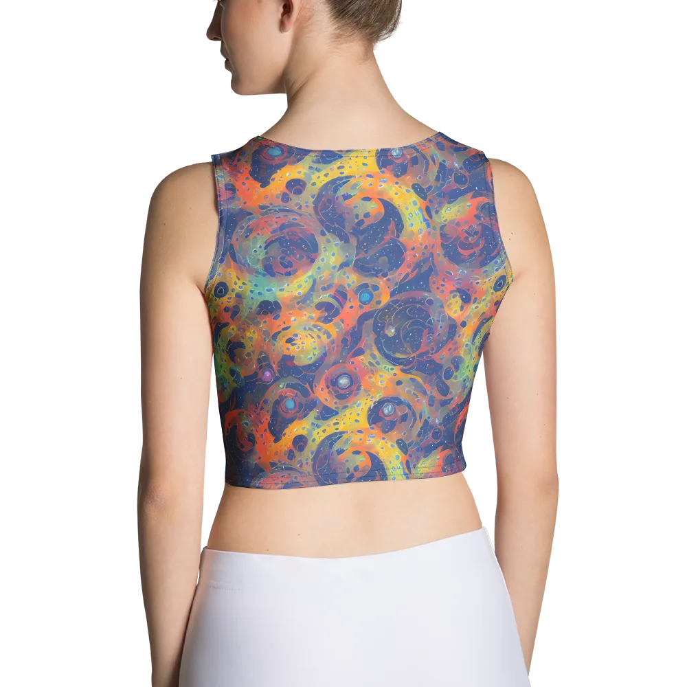 Amoeba Aurora on Crop Top — Back