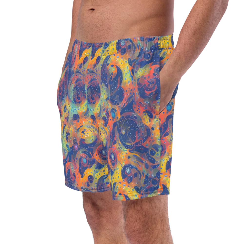 Amoeba Aurora on Swim Trunks — Left Front