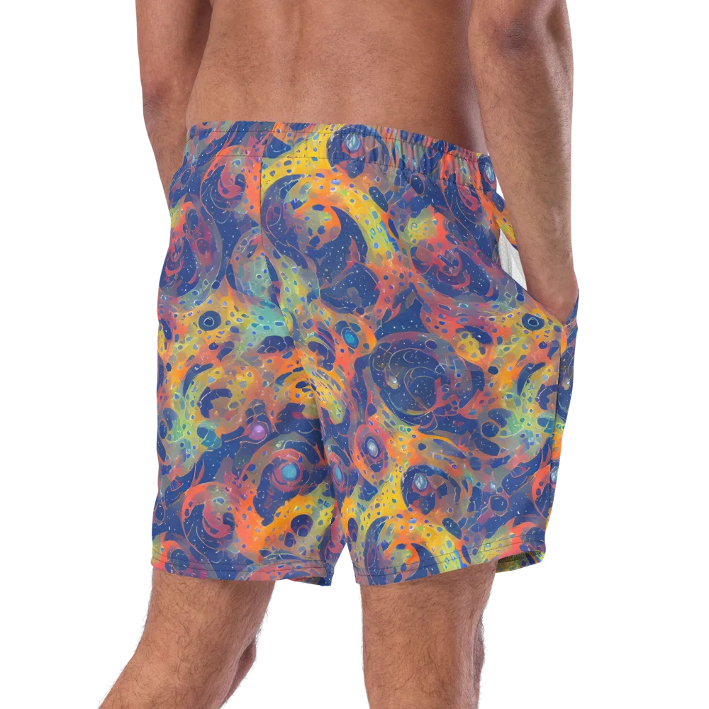 Amoeba Aurora on Swim Trunks — Right Back