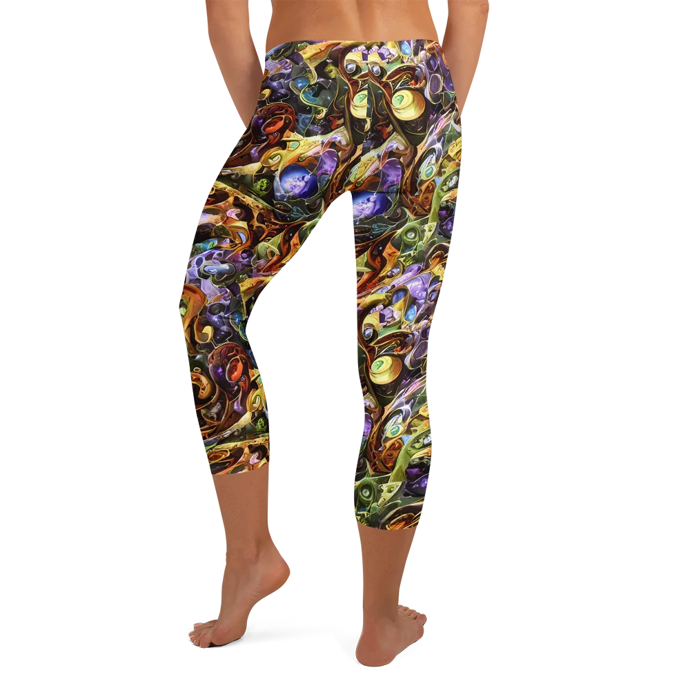 Chromatic Alchemy on Capri Leggings — Back
