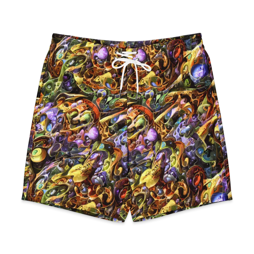Chromatic Alchemy on Men's Board Shorts — Front