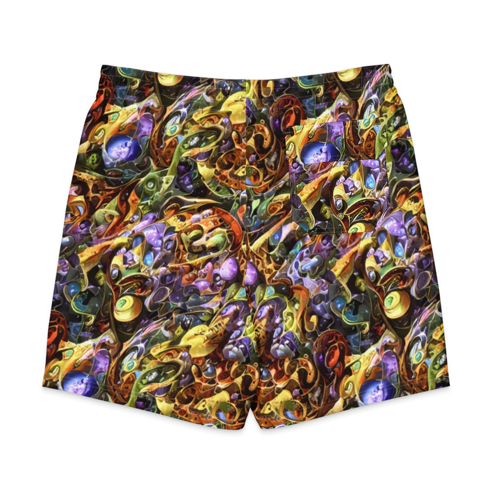 Chromatic Alchemy on Men's Board Shorts — Back