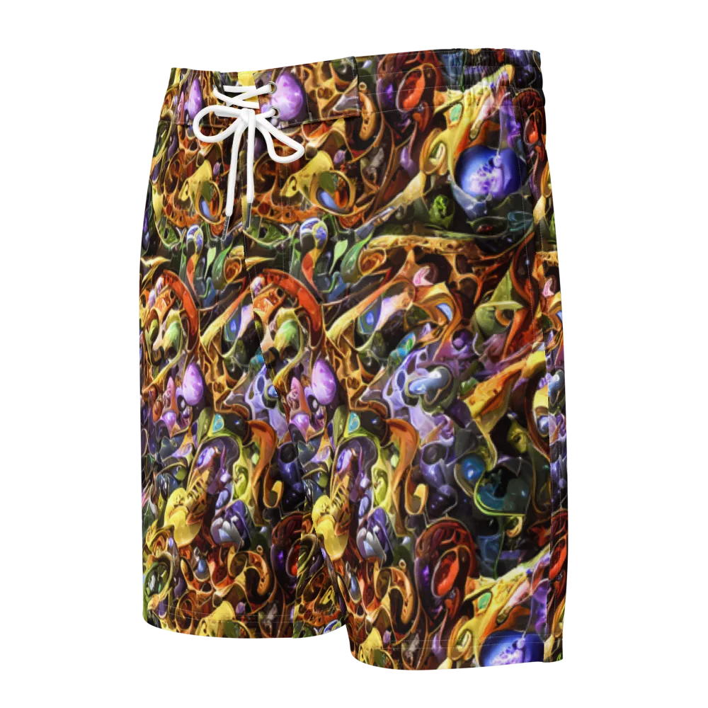 Chromatic Alchemy on Men's Board Shorts — Front