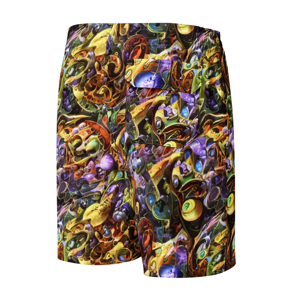Chromatic Alchemy on Men's Board Shorts — Back