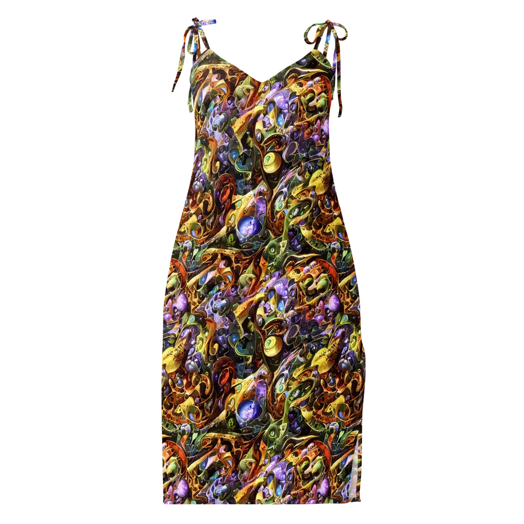 Chromatic Alchemy on Slip Dress — Front