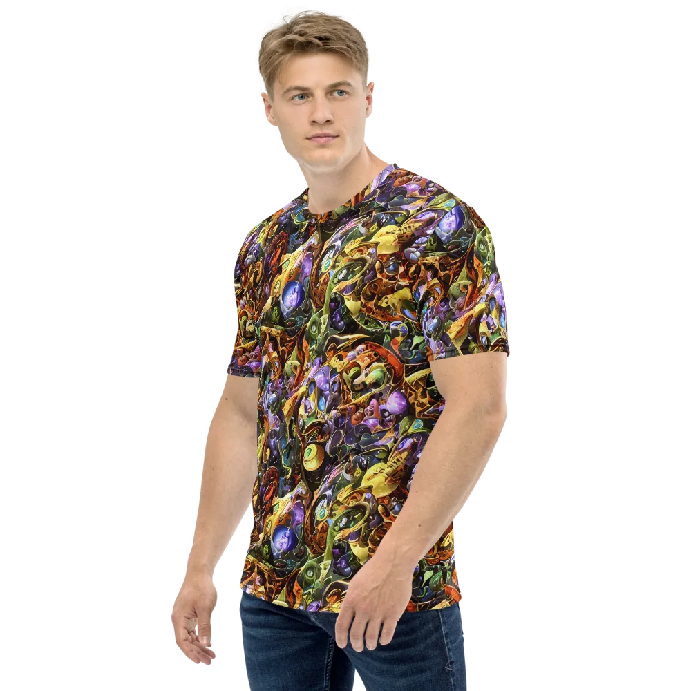 Chromatic Alchemy on Men's Crew Neck T-Shirt — Left