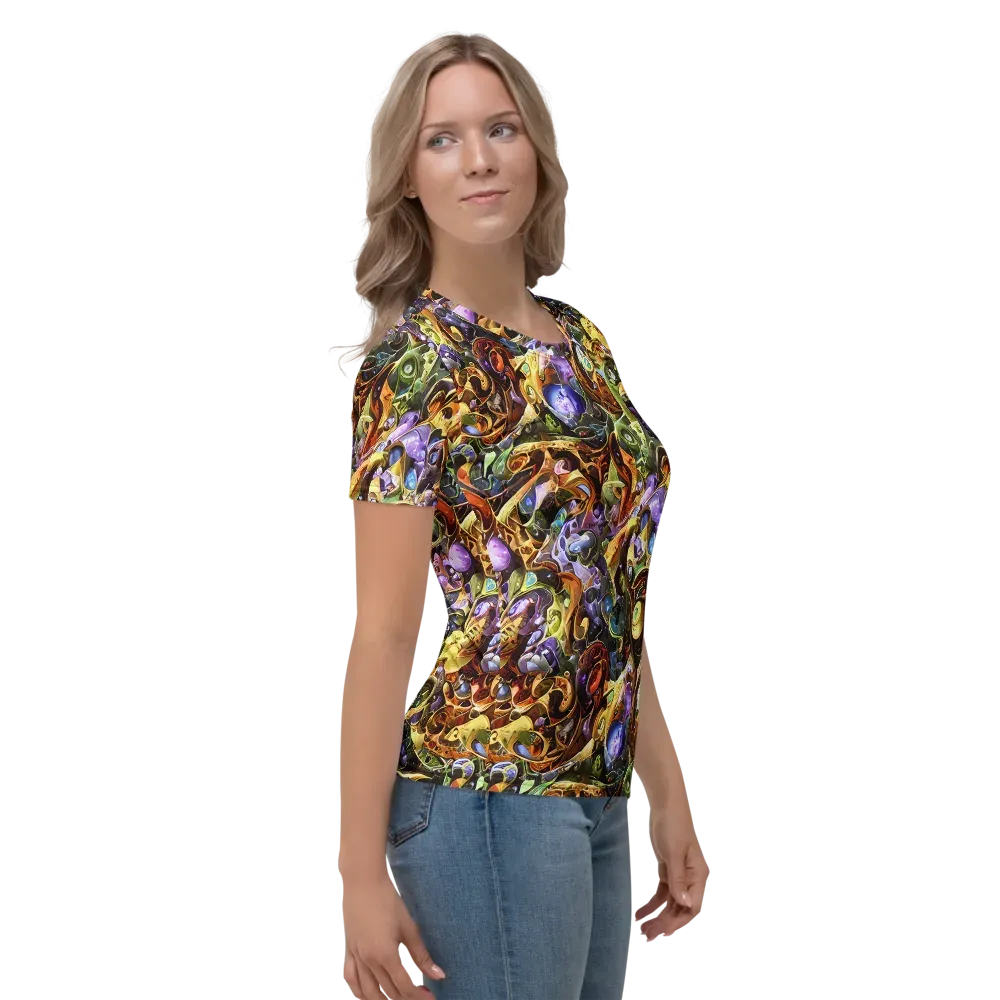 Chromatic Alchemy on Women's Crew Neck T-Shirt — Right