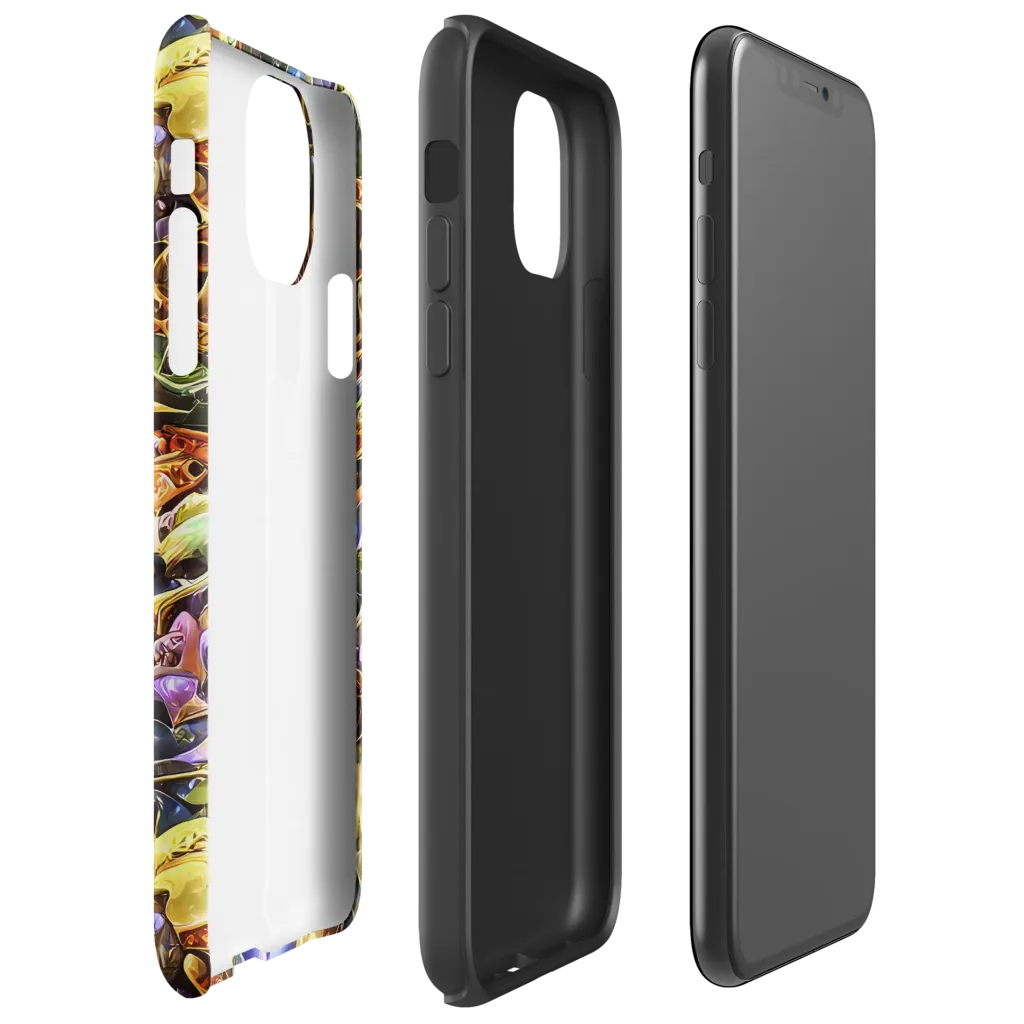 Chromatic Alchemy on Tough Case for iPhone® — Right