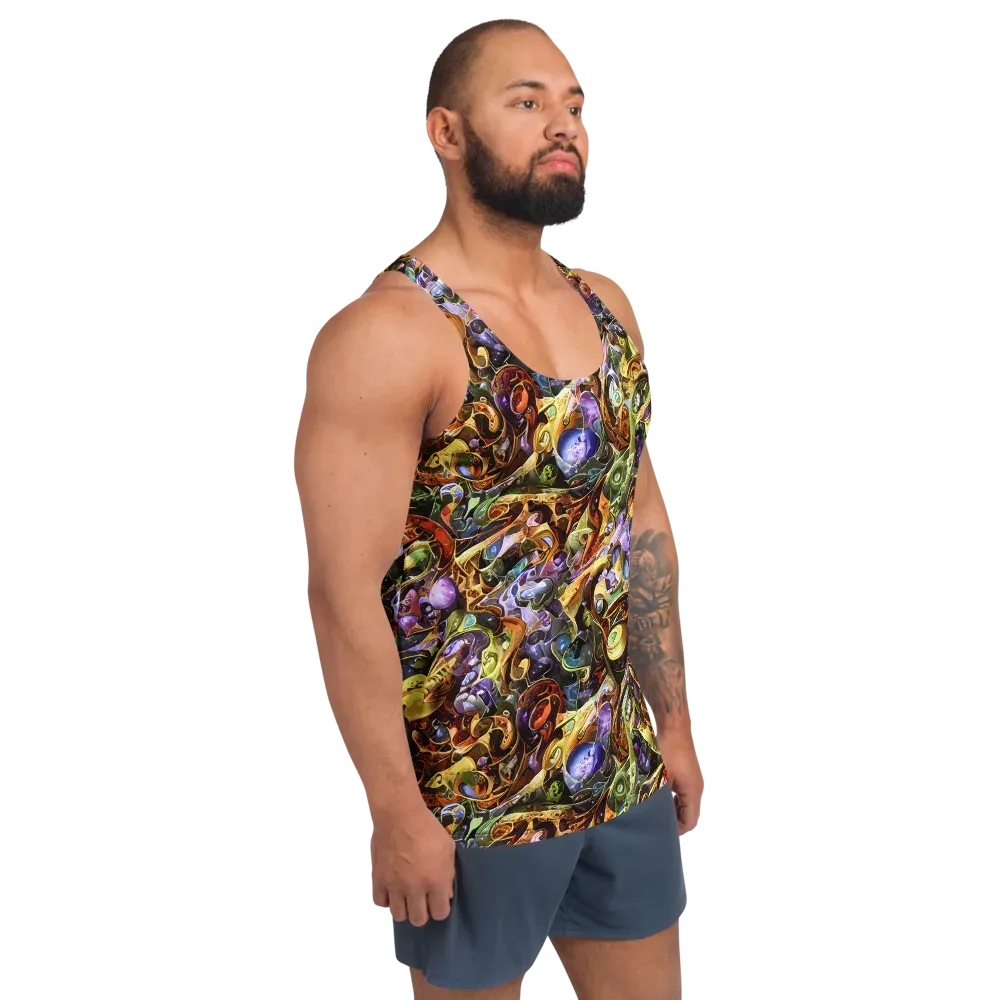 Chromatic Alchemy on Men's Tank Top — Right Front