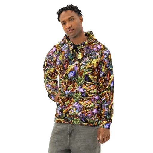 Chromatic Alchemy on a Cotton Hoodie
