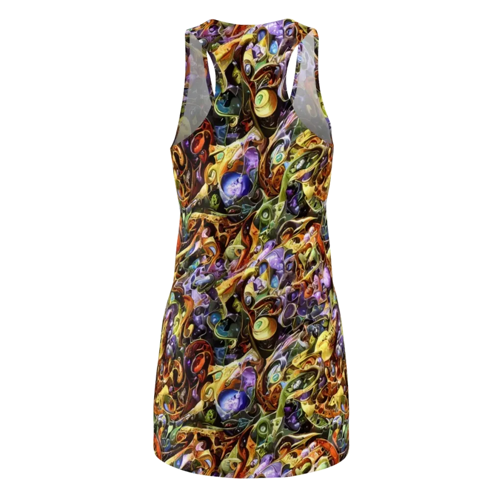Chromatic Alchemy on Racerback Dress — Back
