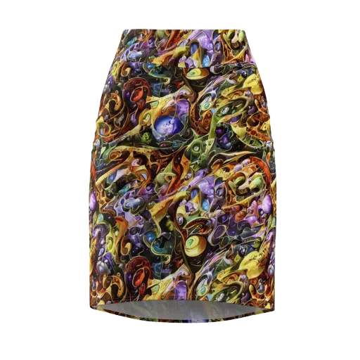 Chromatic Alchemy on a Pencil Skirt