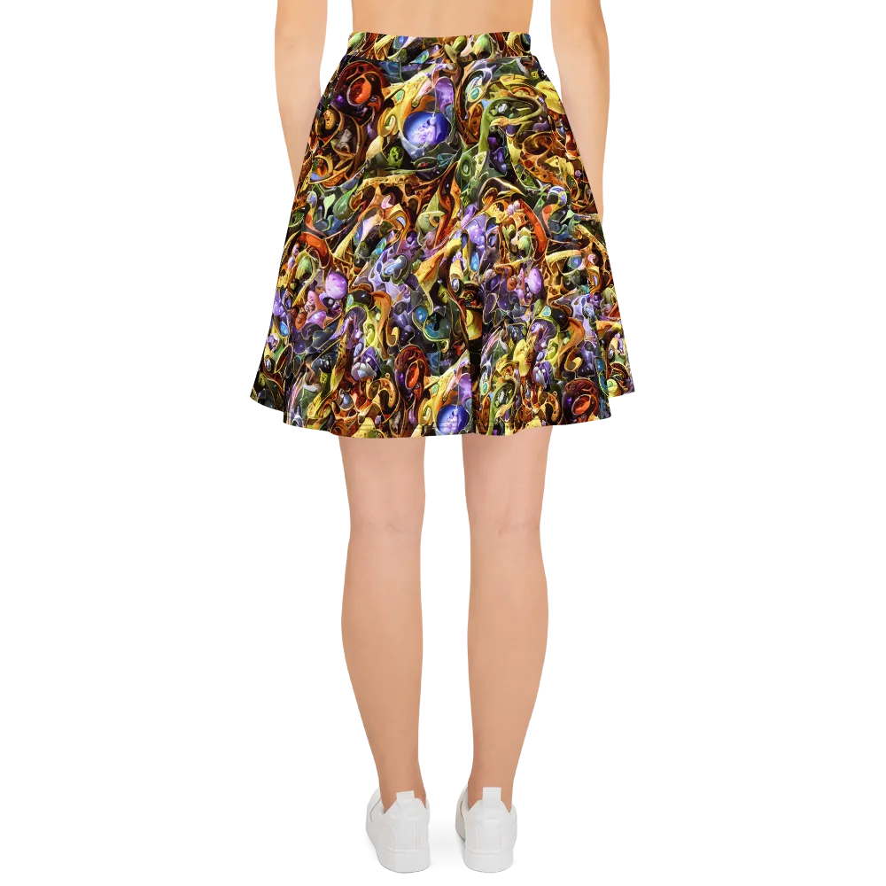 Chromatic Alchemy on Skater Skirt — Back