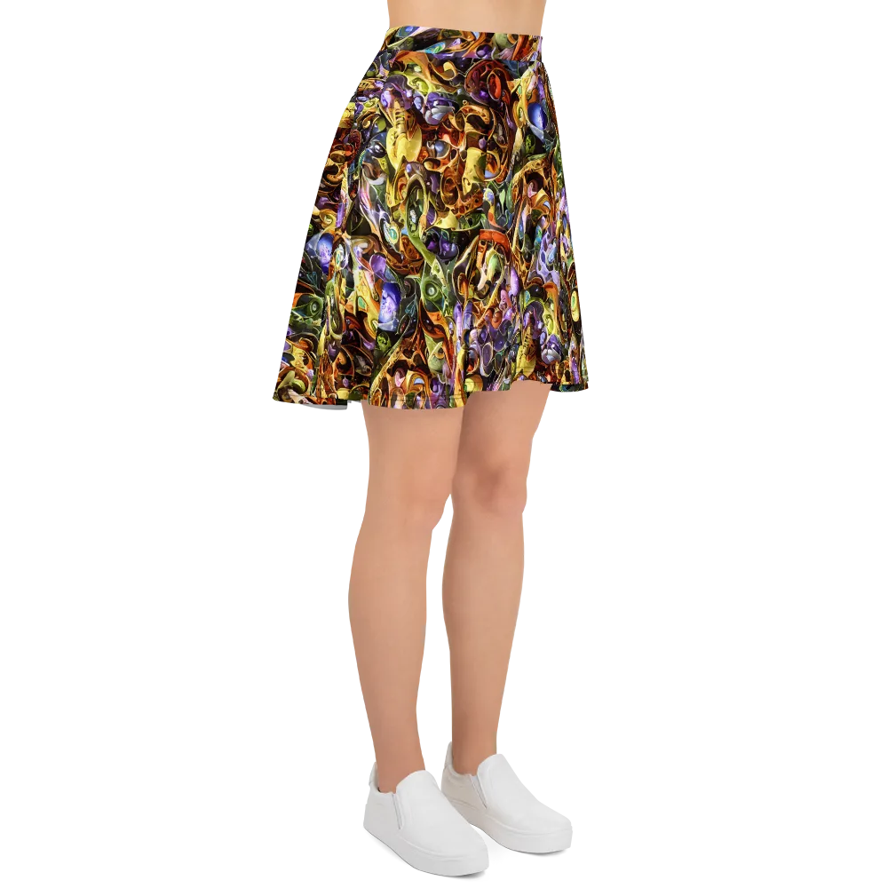Chromatic Alchemy on Skater Skirt — Right