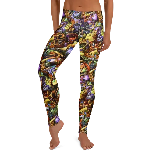 Chromatic Alchemy on a Leggings