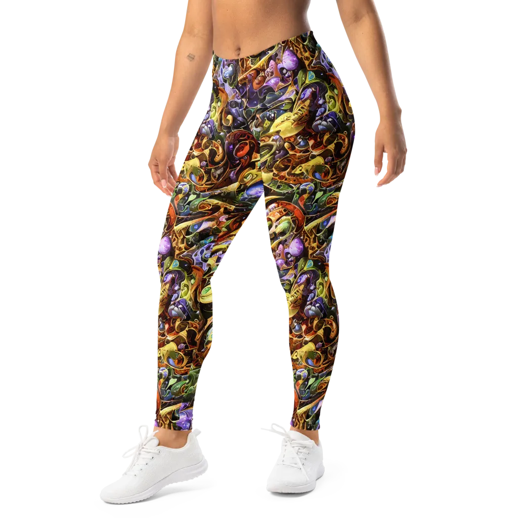 Chromatic Alchemy on Leggings — Left Front