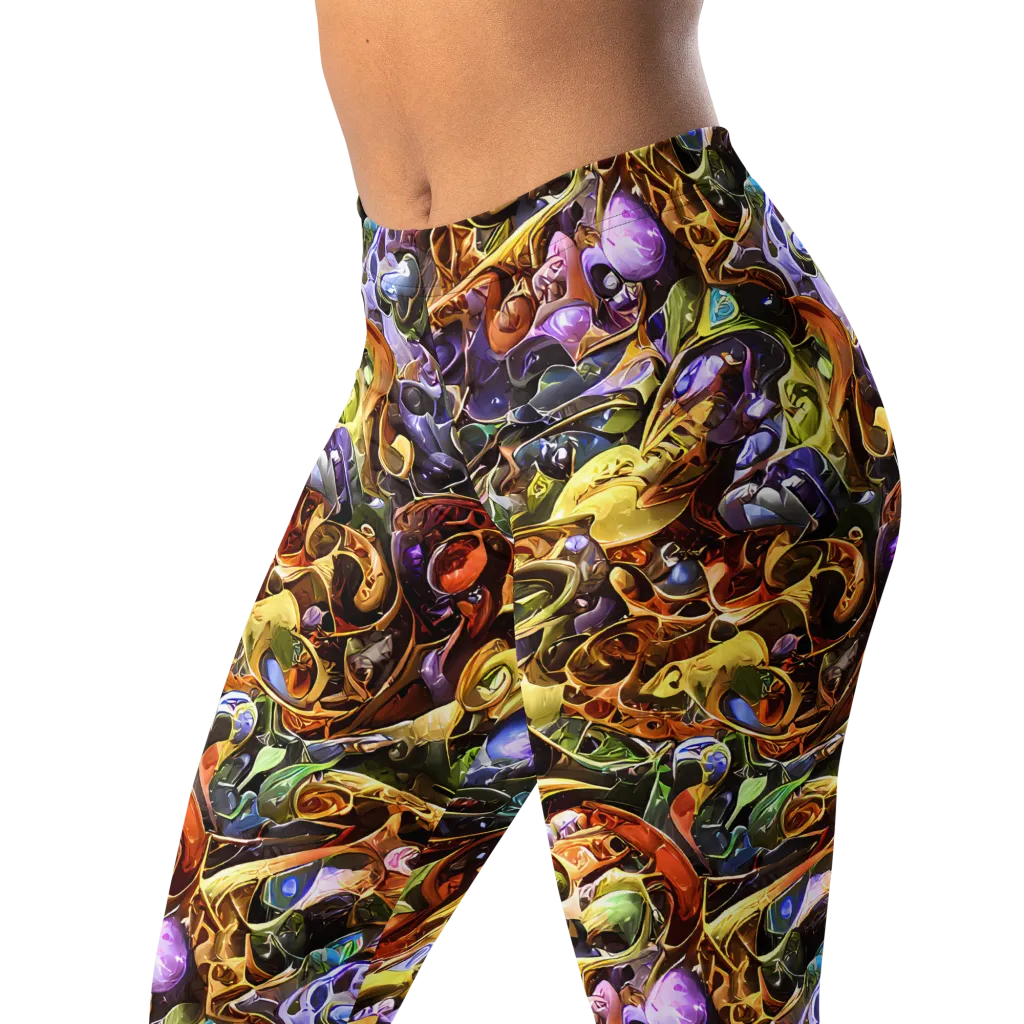 Chromatic Alchemy on Leggings — Left Front