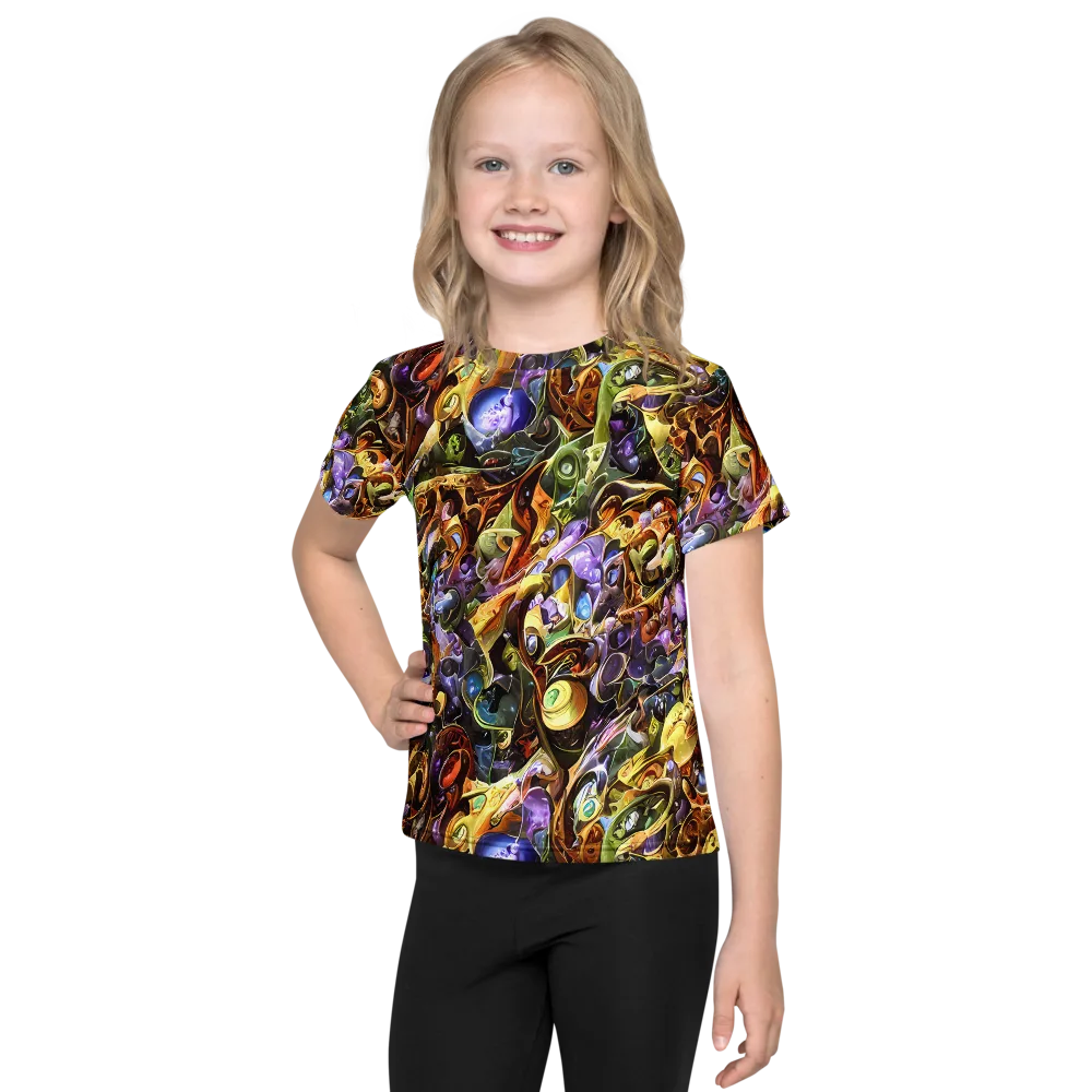 Chromatic Alchemy on Kids Crew Neck T-Shirt — Front