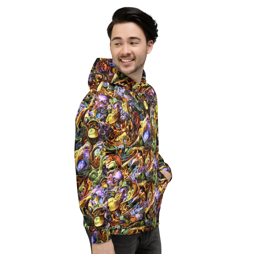 Chromatic Alchemy on Hoodie — Right