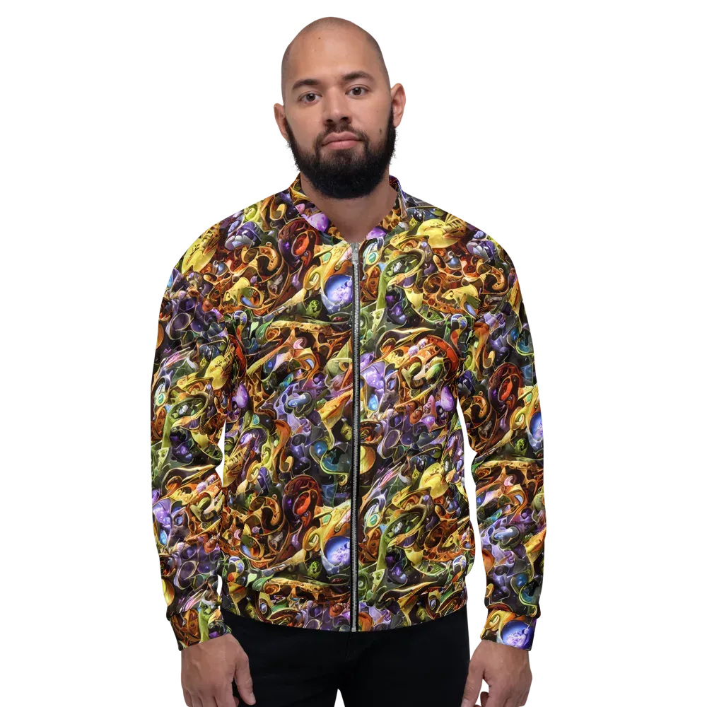Chromatic Alchemy on Bomber Jacket — Front
