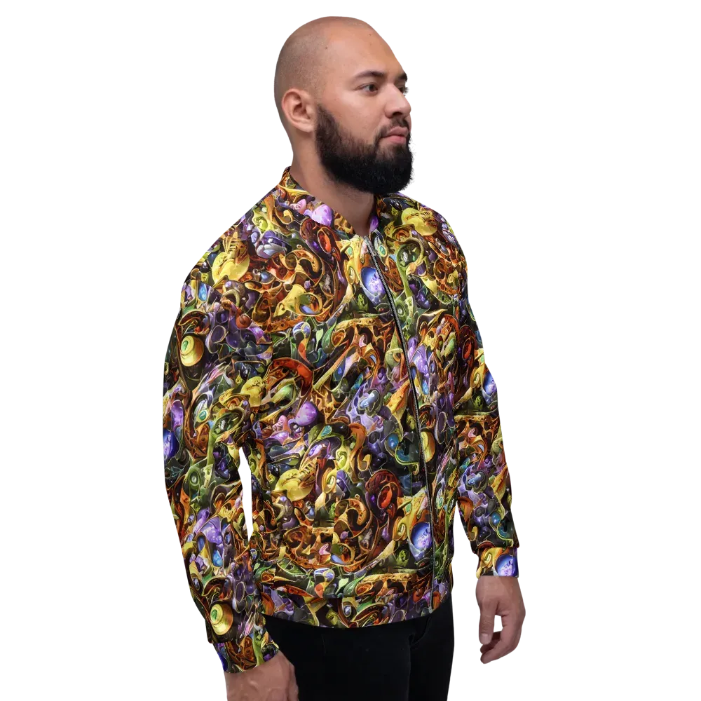 Chromatic Alchemy on Bomber Jacket — Right