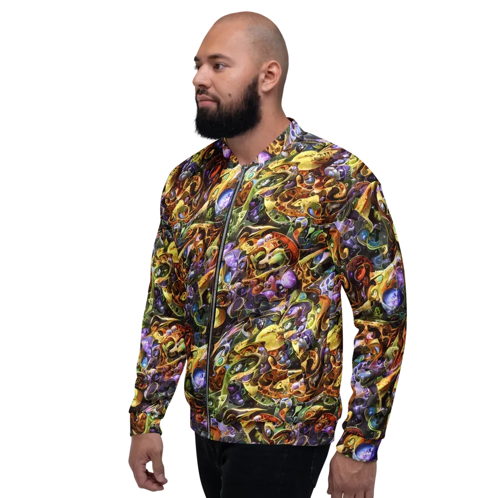 Chromatic Alchemy on Bomber Jacket — Left