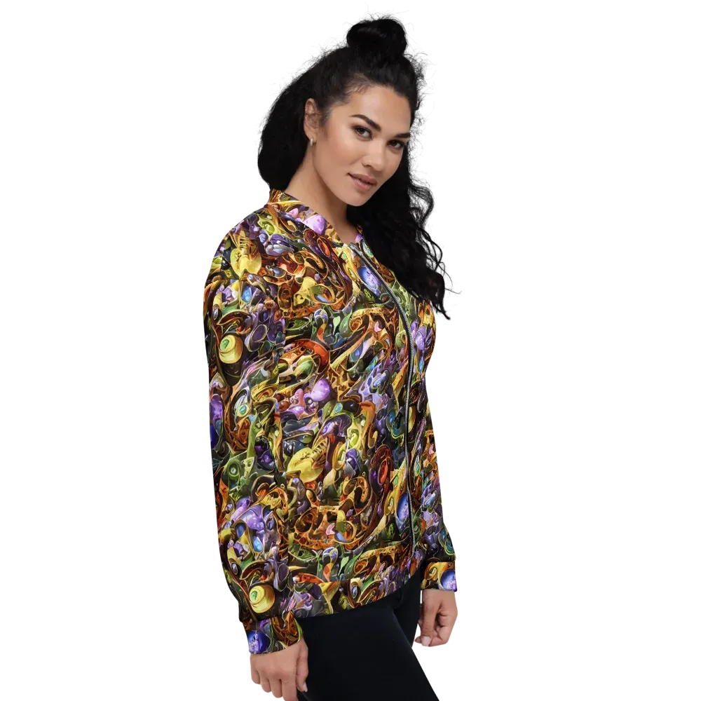 Chromatic Alchemy on Bomber Jacket — Right