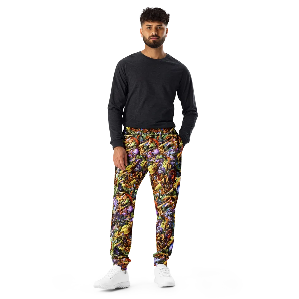 Chromatic Alchemy on Men's Joggers — Front