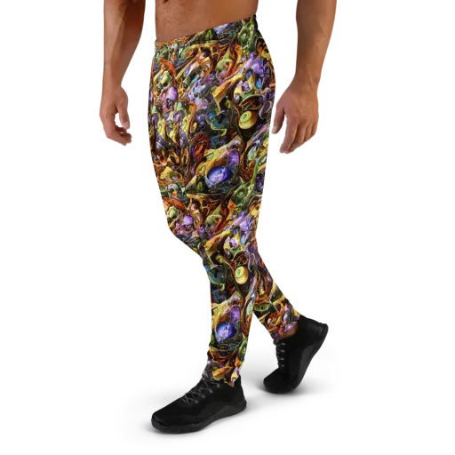 Chromatic Alchemy on a Men's Joggers