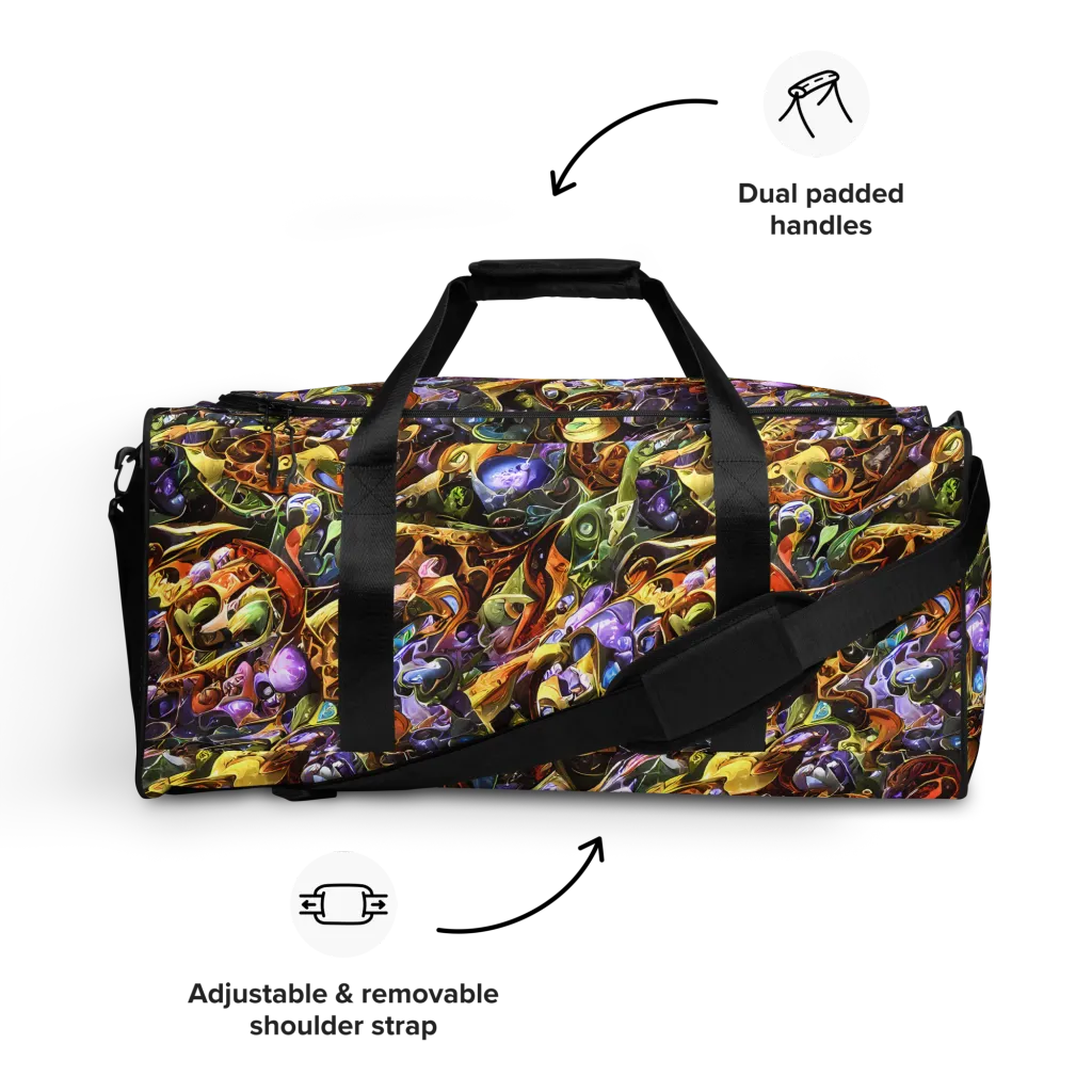 Chromatic Alchemy on Duffle Bag — Front