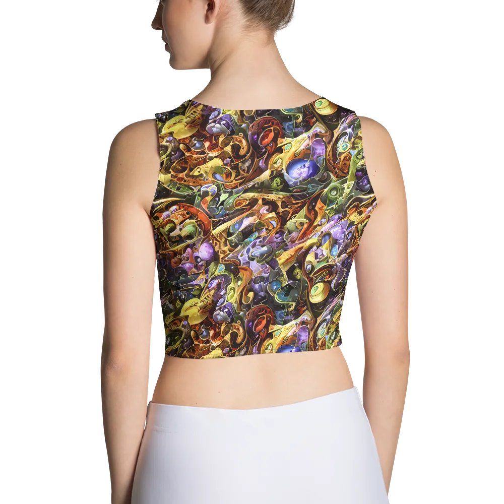 Chromatic Alchemy on Crop Top — Back