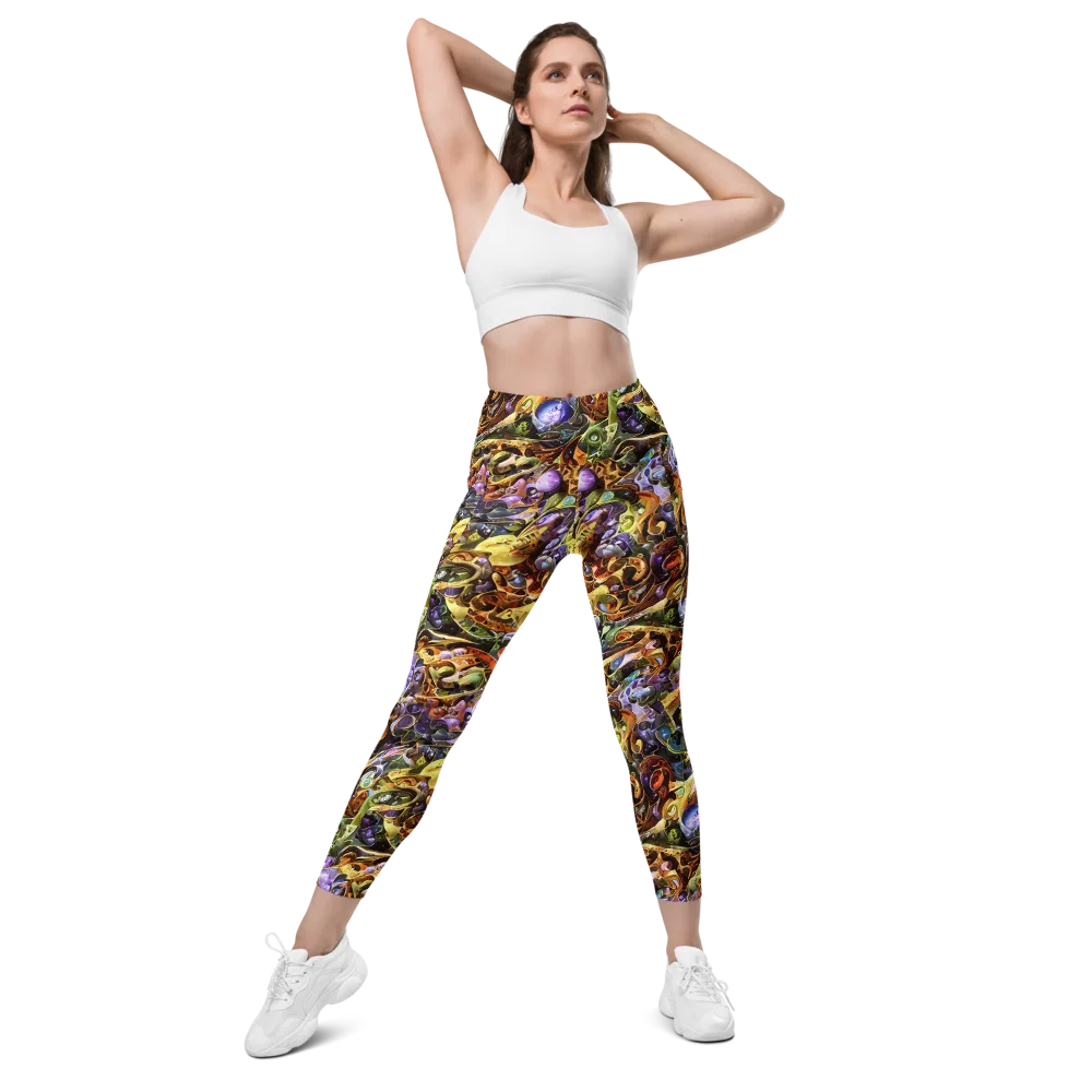 Chromatic Alchemy on Leggings with Pockets — Front