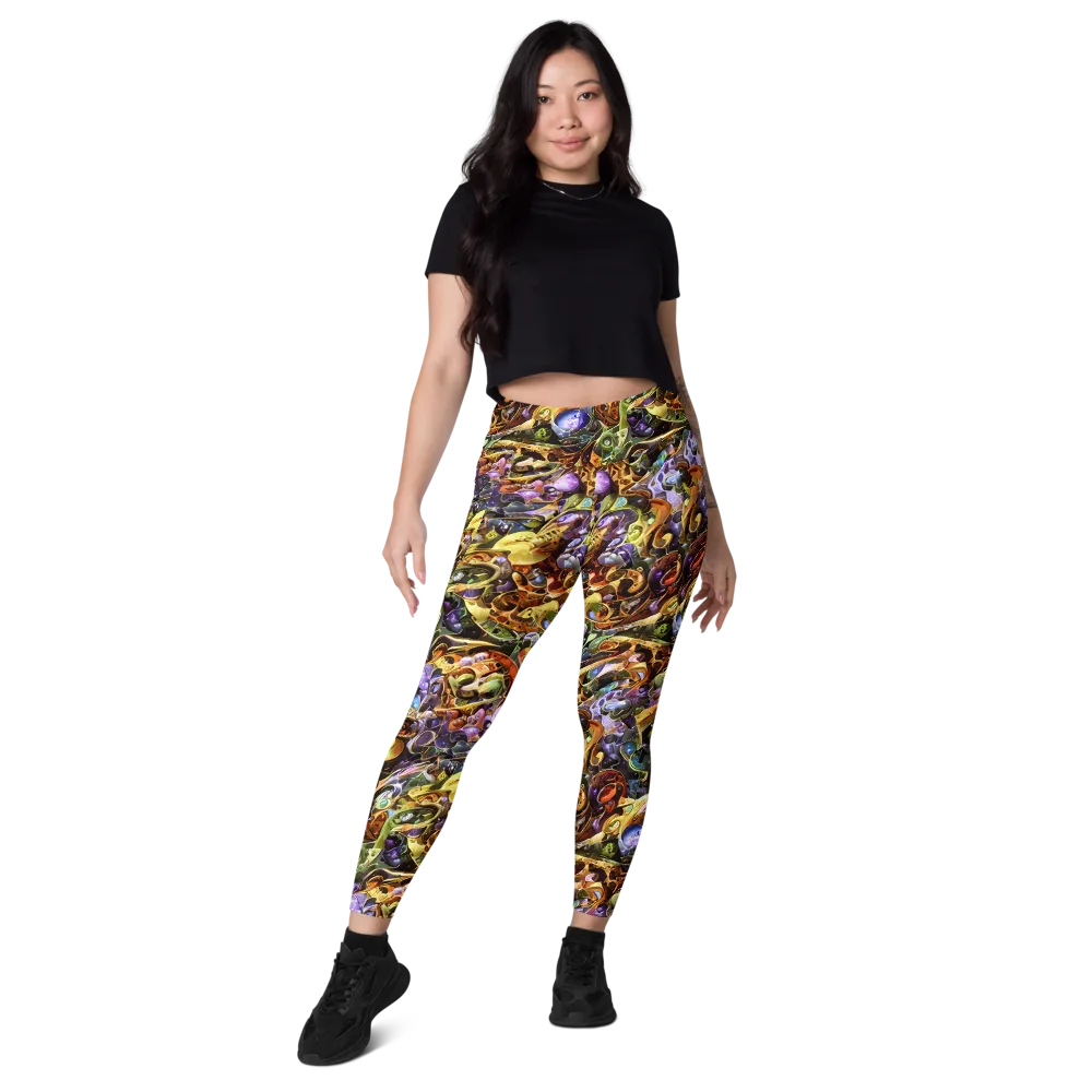 Chromatic Alchemy on Leggings with Pockets — Front