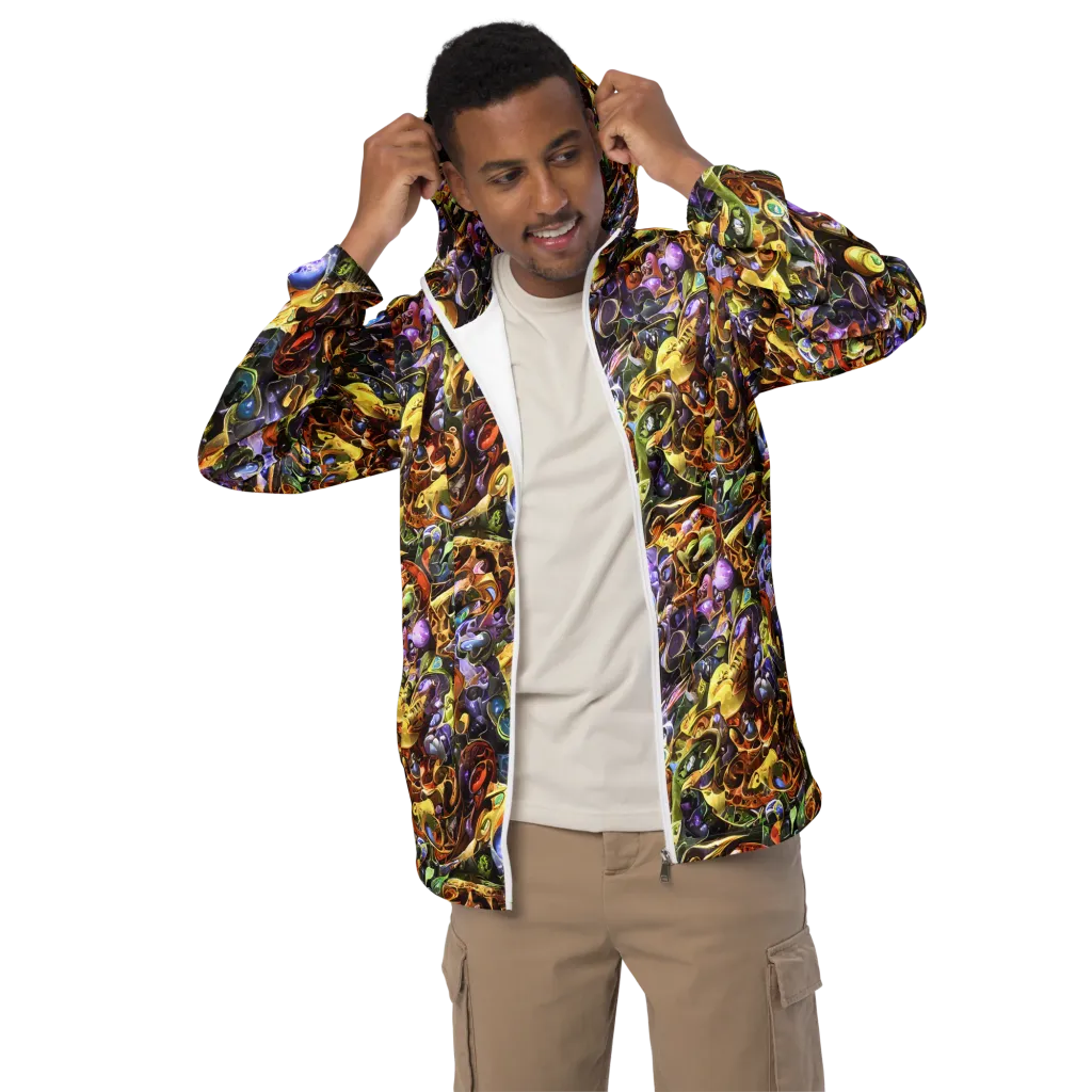 Chromatic Alchemy on Men's Windbreaker — Front