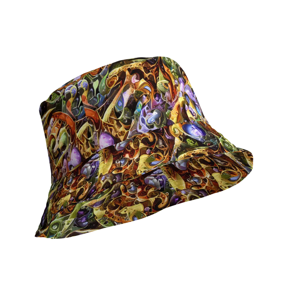 Chromatic Alchemy on Reversible Bucket Hat — Product details Outside