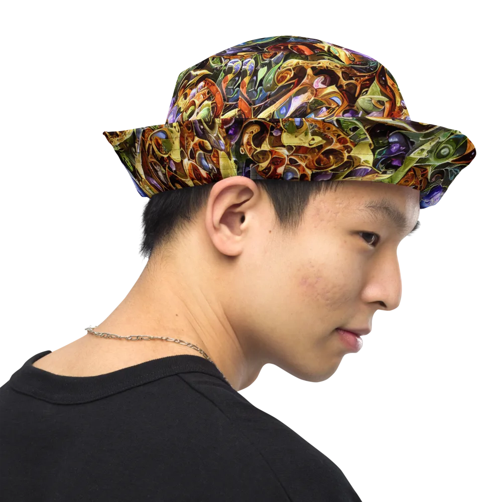 Chromatic Alchemy on Reversible Bucket Hat — Right Outside