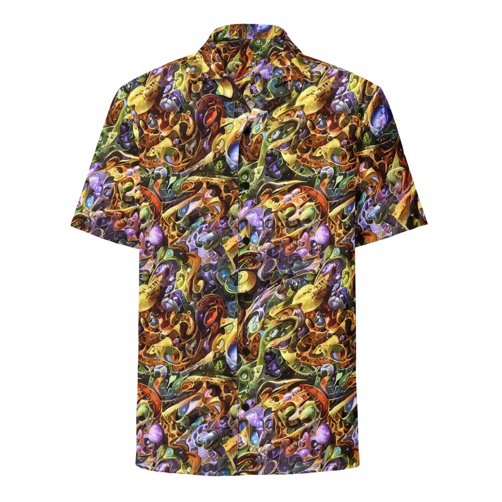 Chromatic Alchemy on Button Shirt — Front