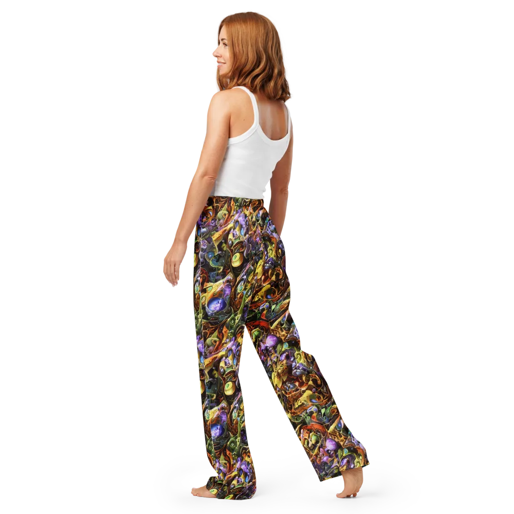 Chromatic Alchemy on Women's Pajama Pants — Back