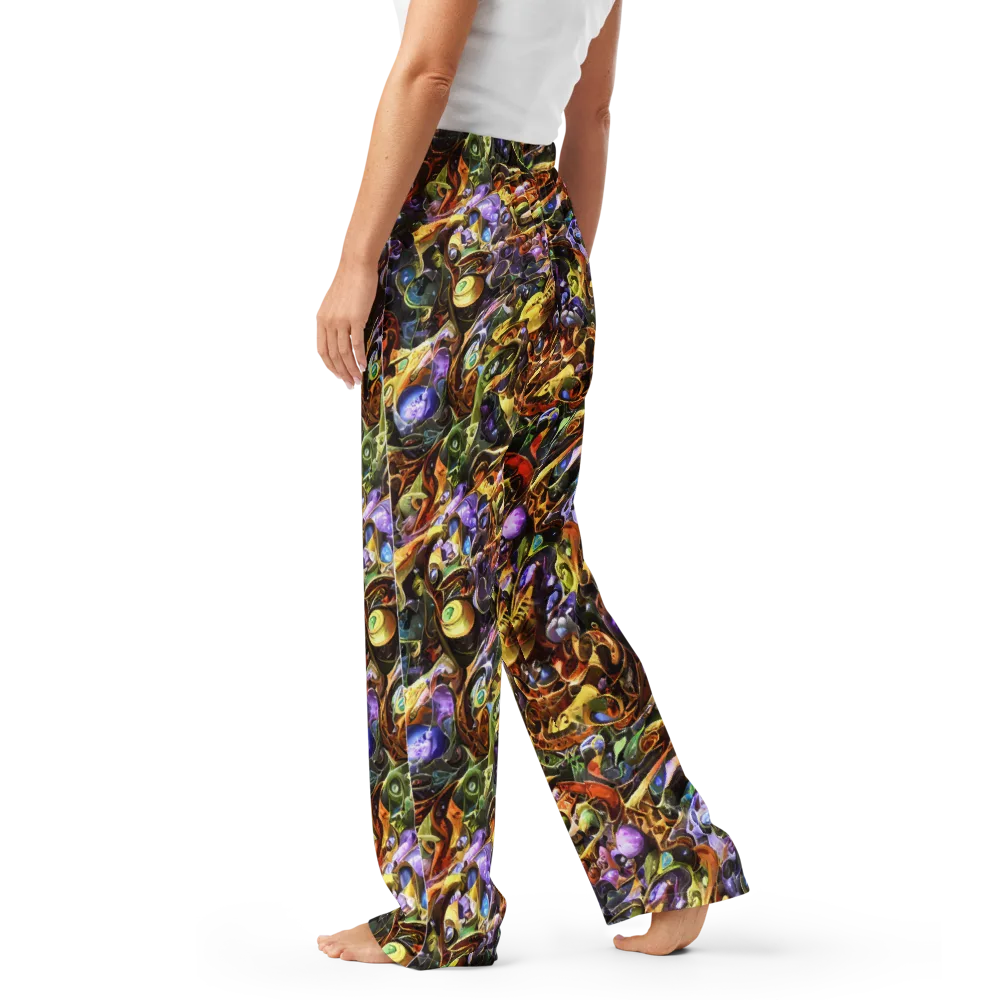 Chromatic Alchemy on Women's Pajama Pants — Left